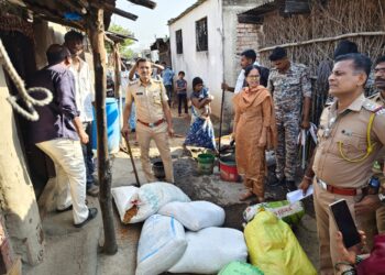 नांदेड पोलिसांचा मोठा दणका ऑपरेशन क्रॅकडाउन’ अंतर्गत इस्लापूर परिसरात पहाटेच छापा