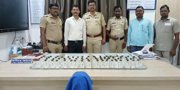 नांदेड पोलिसांचे ऑपरेशन क्रॅकडाऊन अवैध धंद्यांवर मास रेड ५ लाखांचा मुद्देमाल जप्त