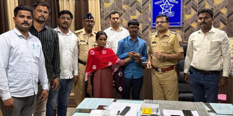 अंध दाम्पत्याचे दागिने चोरणारी महिला अवघ्या दोन तासांत जेरबंद; नांदेड ग्रामीण पोलिसांची कौतुकास्पद कामगिरी