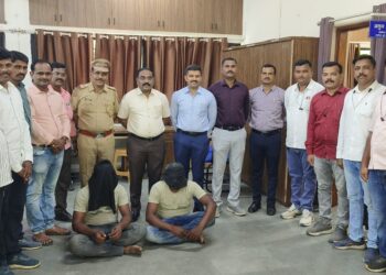 सोनखेड येथील मोरगे पेट्रोल पंपावरील खून प्रकरणातील आरोपींना स्थानिक गुन्हे शाखेने ठोकल्या बेड्या अवघ्या काही तासांतच कारवाई