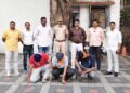 नाकाबंदी दरम्यान पोलिसांच्या अंगावर वाहन घालून जीवे मारण्याचा प्रयत्न ३ आरोपींना कारसह भाग्यनगर पोलिसांनी घेतले ताब्यात