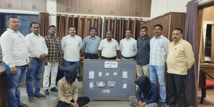 घरफोडी करणाऱ्या टोळीचा पर्दाफाश ७३,७०० रुपयांच्या मुद्देमालासह दोन आरोपी जेरबंद