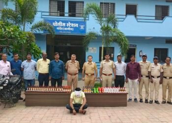 ढवळे कॉर्नर परिसरात १ लाख ३१ हजारांचा मुद्देमाल जप्त