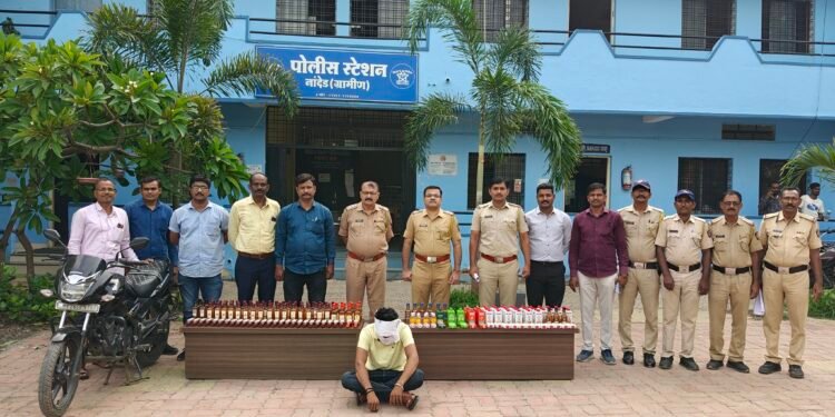 ढवळे कॉर्नर परिसरात १ लाख ३१ हजारांचा मुद्देमाल जप्त