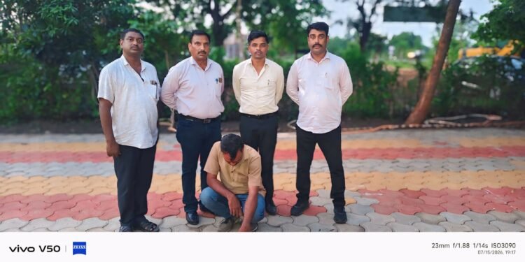 ९ वर्षांपासून फरार असलेल्या आरोपीला हैद्राबादमधून अटक नांदेड स्थानिक गुन्हे शाखेची धडाकेबाज कारवाई