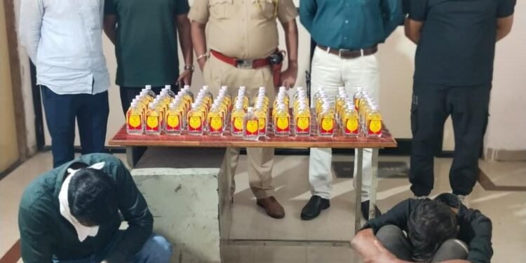 एकाच दिवसात मास रेड मोहीम राबवत ५६ गुन्हे दाखल ७९ आरोपींवर कारवाई