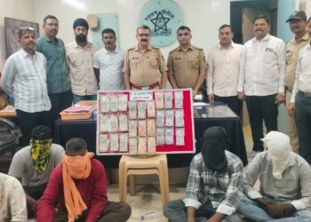 इतवारा पोलिसांची धडक कारवाई चोरी प्रकरणातील ५ आरोपी गजाआड ८ लाख १२ हजारांचा १००% मुद्देमाल हस्तगत