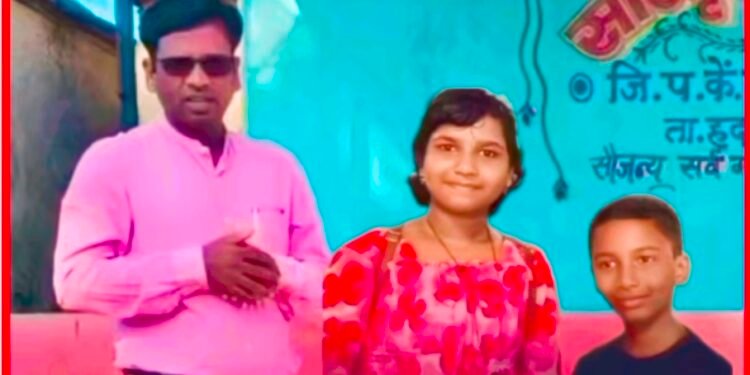 नांदेडमधील कार अपघाताला धक्कादायक वळण आधी पोटच्या मुलांचा गळा चिरला मग कारसह नदीत घेतली उडी