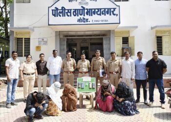 हनी ट्रॅप मध्ये अडकवून खंडणी उकळणारी टोळी गजाआड भाग्यानगर पोलिसांची धडक कारवाई ५ आरोपींना बेड्या