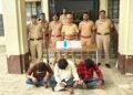 नांदेड मध्ये जबरी चोरीचा गुन्हा २४ तासांत उघड विमानतळ गुन्हे शोध पथकाकडून ३ आरोपींना बेड्या मुद्देमाल हस्तगत