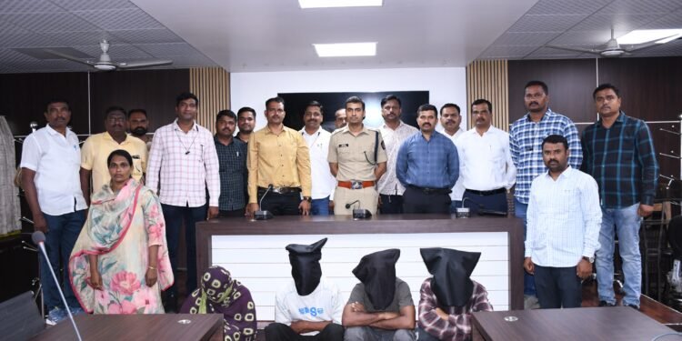 नांदेड पोलीस अधीक्षक डॉ. नीलाभ रोहन यांची धडक कारवाई ३ गंभीर गुन्ह्यांची उकल गुन्हेगारा मुसक्या आवळल्या