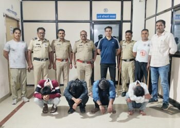 नांदेड पोलीस अ‍ॅक्शन मोडवर मध्यरात्री कॉम्बिंग ऑपरेशन राबवून सराईत गुन्हेगारांचे कंबरडे मोडले