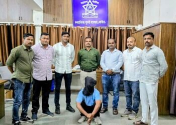 धनेगाव पेट्रोल पंप हत्या प्रकरण स्थानिक गुन्हे शाखेची धडक कारवाई आणखी एक फरार आरोपी गोवर्धन घाटातून जेरबंद