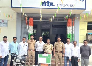 मंगलसूत्र चोरणाऱ्या आरोपीला भाग्यनगर गुन्हे शोध पथकाकडून बेड्या १ लाख ६६ हजार रूपयांचा मुद्देमाल जप्त
