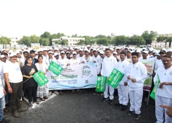 जलसंवर्धनाचा संदेश देत नांदेडमध्ये वॉक फॉर वॉटर ला उत्स्फूर्त प्रतिसाद