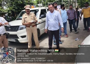 नांदेडमध्ये वाहतुकीला शिस्त! अतिक्रमण व अवैध पार्किंगविरोधात मोठी कारवाई