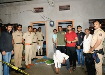उंद्रीत पोलिसांची धाडसी कारवाई १ किलो ११५ ग्रॅम गांजासह हिरवे रोपटे जप्त ३५ वर्षीय आरोपी अटकेत