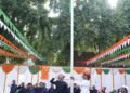 नांदेड जिल्हा परिषदेत मुख्य कार्यकारी अधिकारी महेश पाटील यांच्या हस्ते उत्साहात ध्वजारोहण