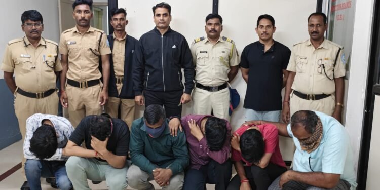 तिरट जुगारावर भाग्यनगर पोलिसांची मोठी कारवाई