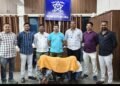 चोरीच्या गुन्ह्यातील ३ आरोपींना स्थानिक गुन्हे शाखेकडून अवघ्या काही तासांत अटक