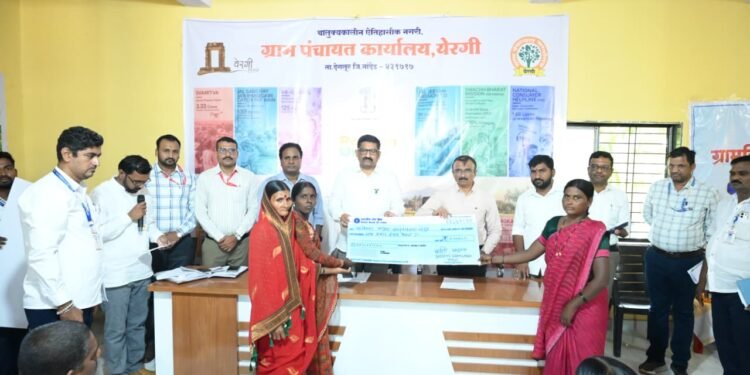 नांदेड जिल्ह्यात आदर्श ग्रामविकासाचा वस्तुपाठ येरगी ग्रामसभा व रिफॉर्म उत्सवात केंद्रीय सहसचिव पी. नरहरींची सरह्लाद
