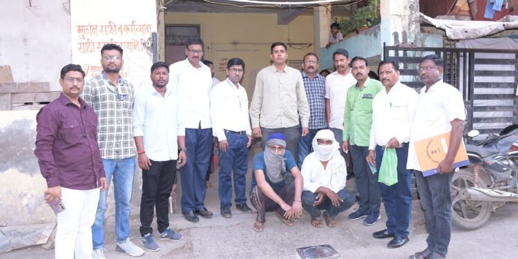 नांदेडमध्ये ३ लाख १० हजार चा ब्राऊन शुगरसह दोघे अटकेत स्थानिक गुन्हे शाखेची धडक कारवाई