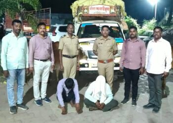 नांदेड ग्रामीण पोलिसांची धाड ६.४० लाखांचा मुद्देमाल जप्त ५ जणांवर गुन्हा दाखल