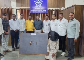 नांदेड मध्ये अवैध देशी बनावटीचे पिस्तूल व जिवंत काडतुसासह तरुण अटकेत